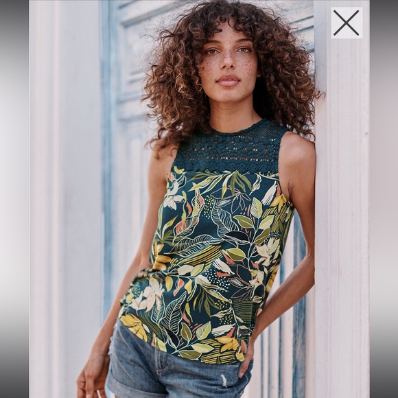 Garnet hill kavya knit tank NWOT - Picture 2 of 7